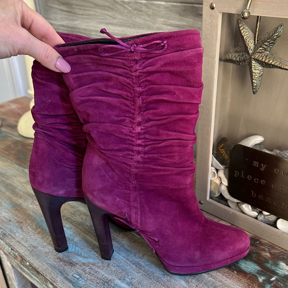 Gucci  Suede Women's Boots 37 / Size 7